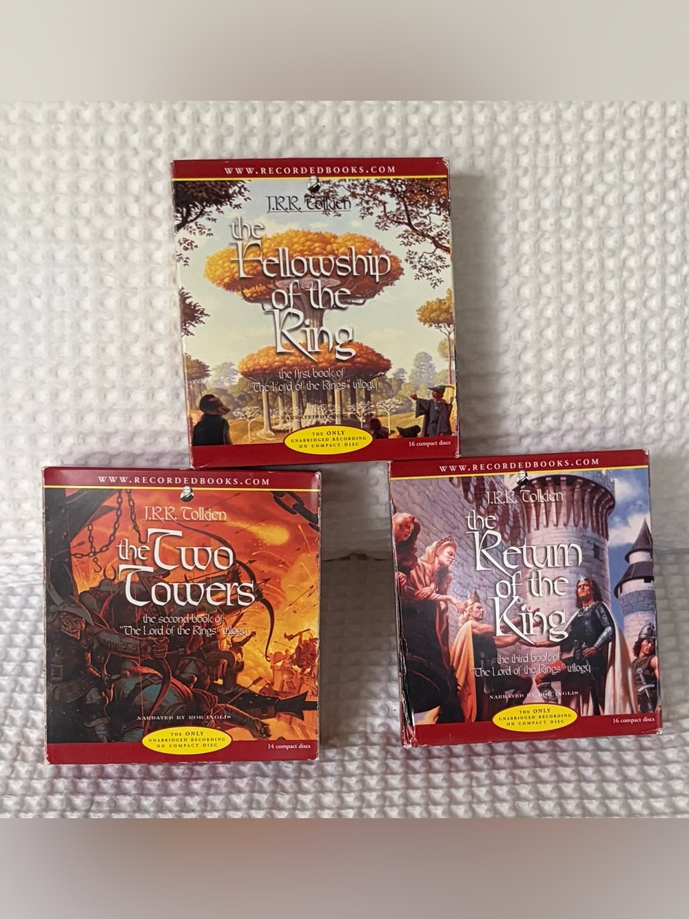 Lord Of The Rings Audio books on CD